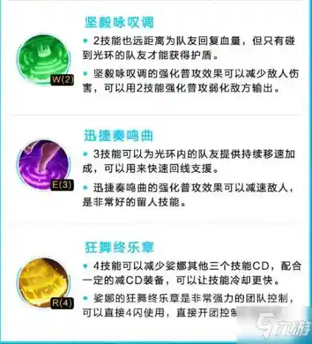 琴女的技能名称插图1