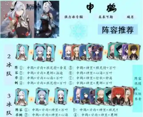 申鹤2.4阵容搭配插图1