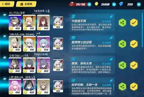 崩坏游侠阵容搭配插图1