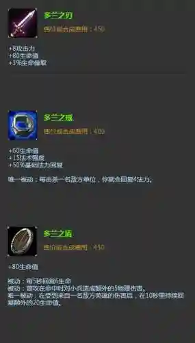 多兰棍有这装备吗插图
