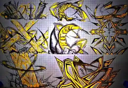 技能特效怎么画，技能特效怎么画简笔画插图1