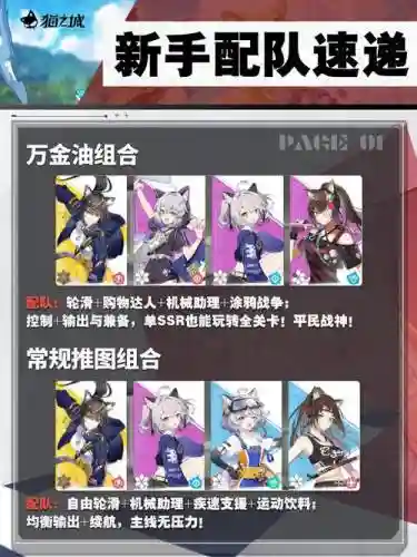 猫与剑手游阵容搭配,猫与剑手游阵容搭配图插图1 猫与剑手游阵容搭配,猫与剑手游阵容搭配图插图1