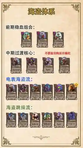 最新海盗阵容搭配，海盗流最终阵容插图1