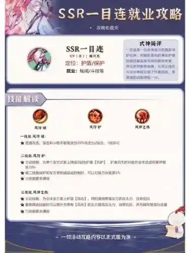一目连的阵容搭配,一目连技能介绍插图1 一目连的阵容搭配,一目连技能介绍插图1