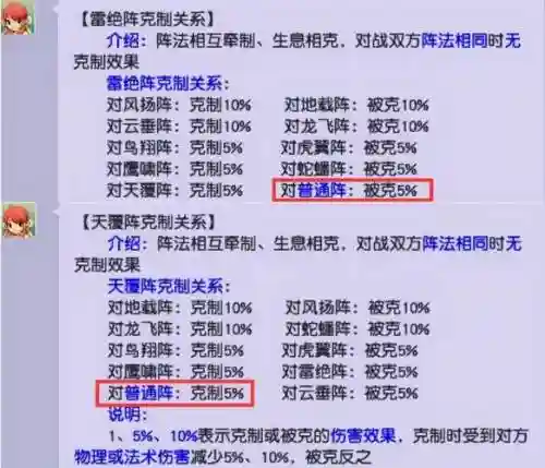 手游梦幻西游雷绝阵克什么，雷绝阵被npc克制吗插图