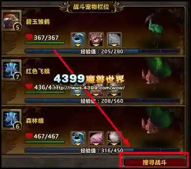 魔兽宠物对战技能，魔兽宠物对战升级攻略插图1