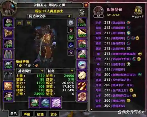3.3.5防骑装备配置，335防骑攻略插图1
