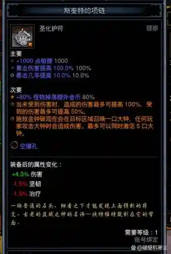 暗黑3装备的传奇属性,暗黑3装备的传奇属性是什么插图1 暗黑3装备的传奇属性,暗黑3装备的传奇属性是什么插图1