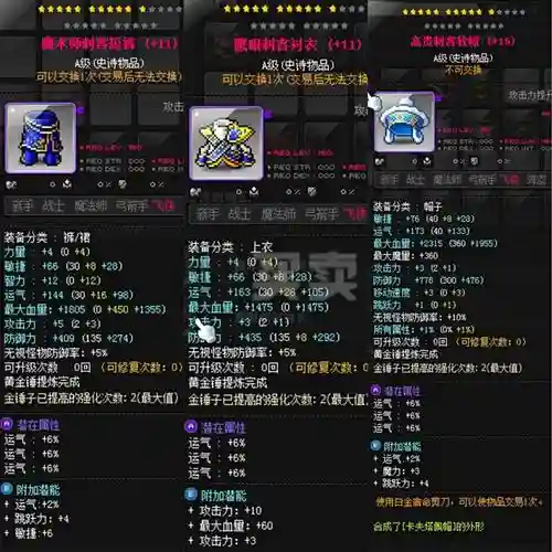 飞侠100级装备，飞侠属性点怎么加插图