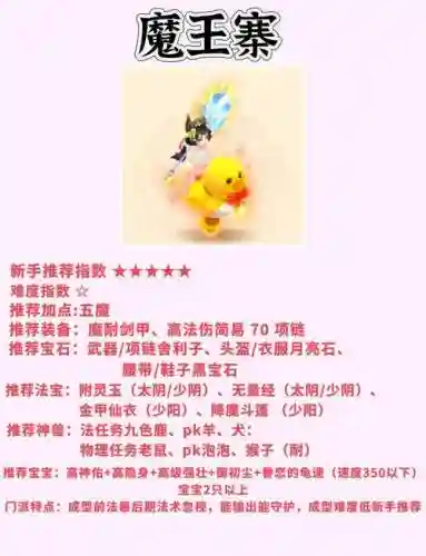 梦幻西游手游魔王寨五魔宝石，2020梦幻西游手游魔王宝石怎么分配最好插图1