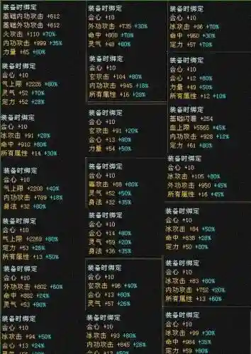 天龙八部八星装备6，天龙八部八星装备怎么洗插图1