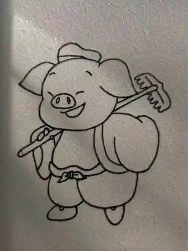 西游记猪八戒的武器，西游记猪八戒的武器简笔画插图