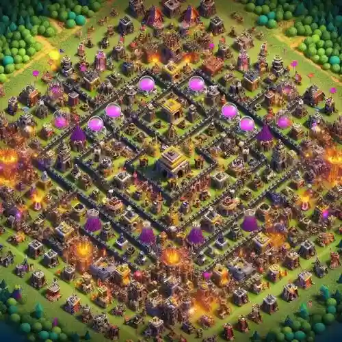 部落冲突派兵最强阵容搭配,部落冲突排兵插图1 部落冲突派兵最强阵容搭配,部落冲突排兵插图1